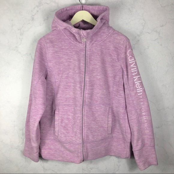 [CK] Fleece Zip Up Jacket